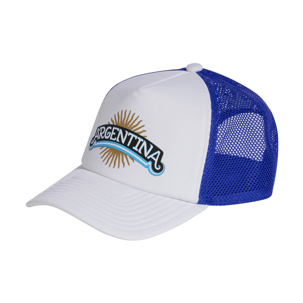 Gorra trucker de fútbol adidas Argentina 2026 - Azul/Blanco