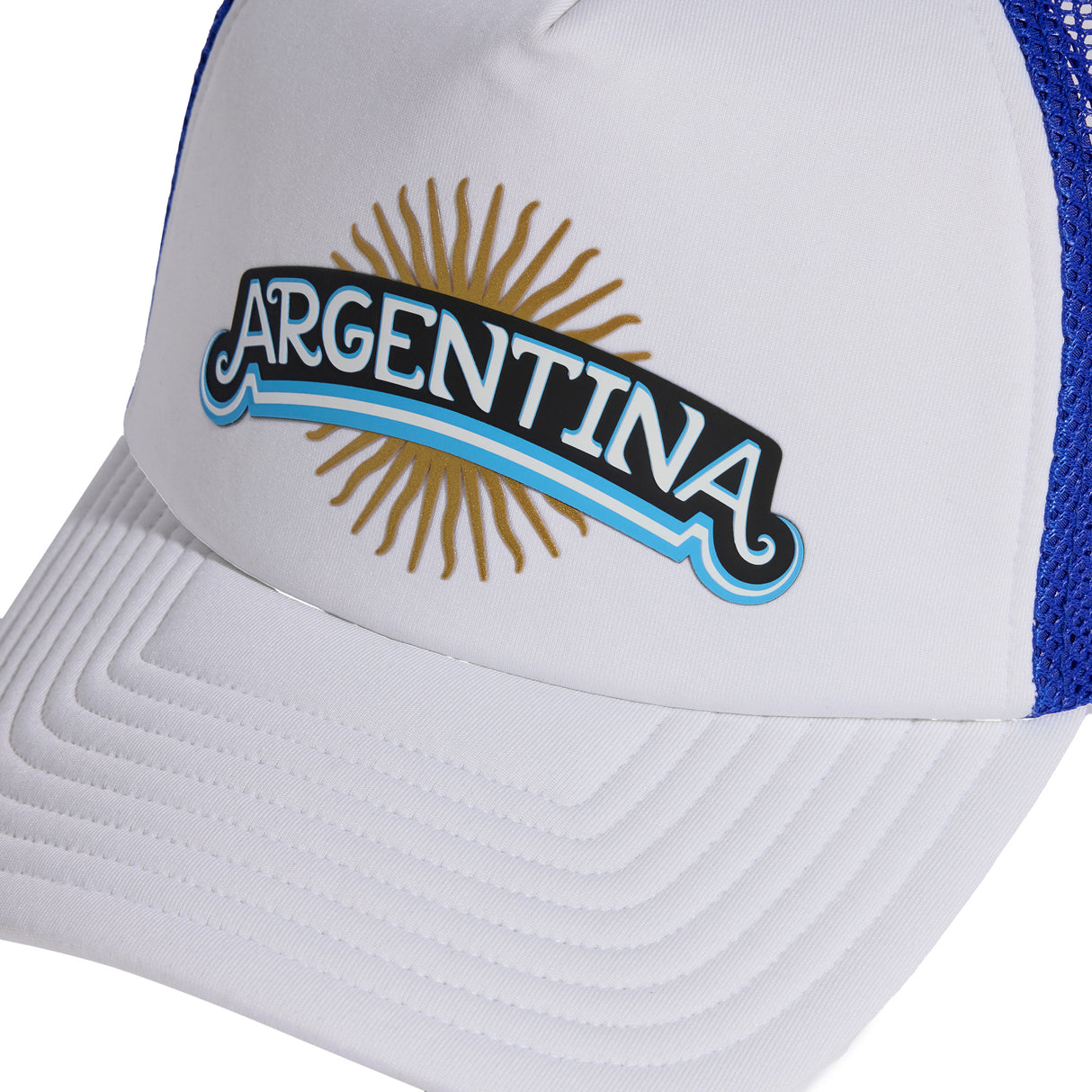 Gorra trucker de fútbol adidas Argentina 2026 - Azul/Blanco