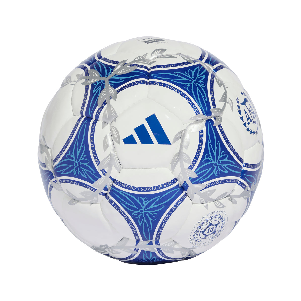 adidas Argentina AFA Argentum Gambeta Pro Balón de fútbol sala - Blanco/Azul/Negro