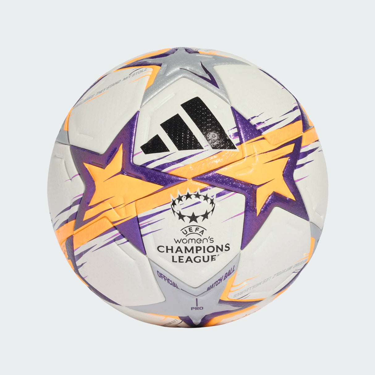adidas UEFA Women's Champions League Po Soccer Ball 26/27 - White/Black