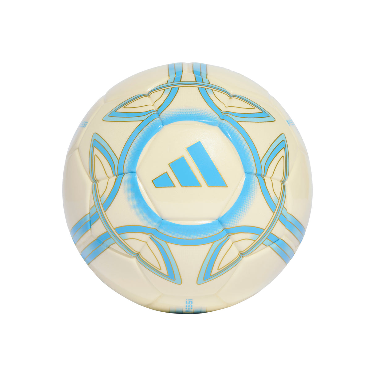 adidas Messi Mini Soccer Ball - Ivory/Blue