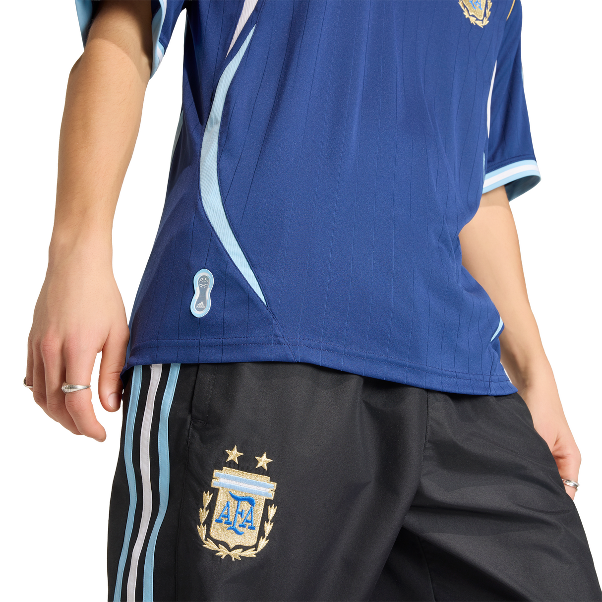 adidas Argentina Away Men's Soccer Jersey 2006 - Dark Blue