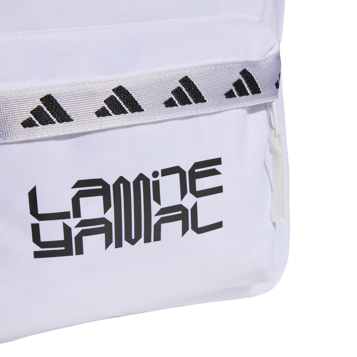 adidas Classic Tape Lamine Yamal Soccer Backpack - White/Red