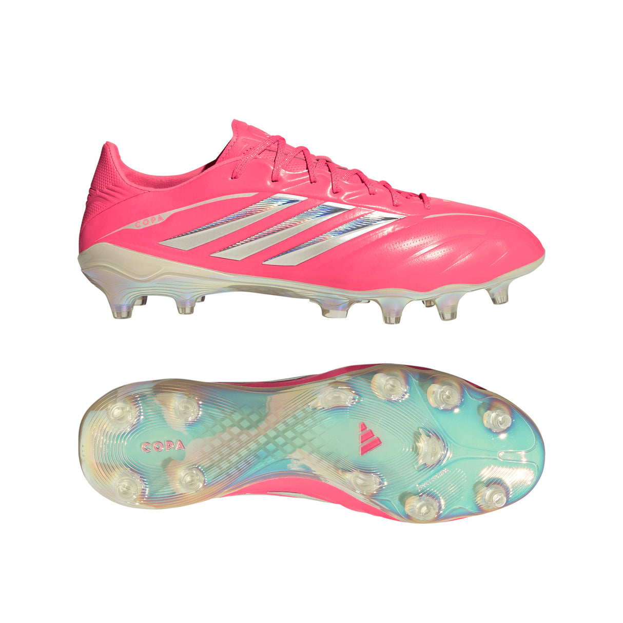 adidas Copa Pure IV Elite Firm Ground Men's Soccer Cleats -Turquesa/Ivory/Black