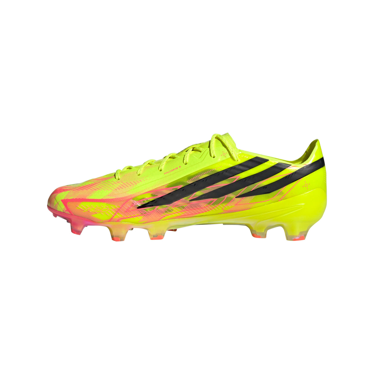 Botas de fútbol para hombre adidas F50 Hyperfast Elite Firm Ground - Amarillo/Negro