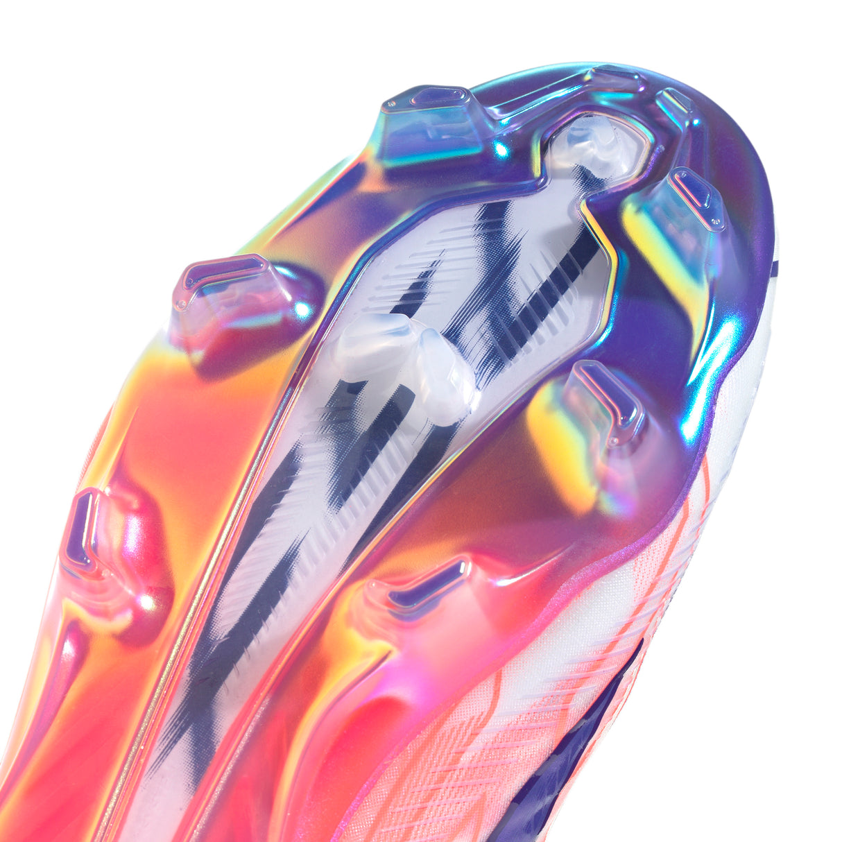 adidas F50 Hyperfast Elite Firm Ground Men's Soccer Cleats - White/Purple