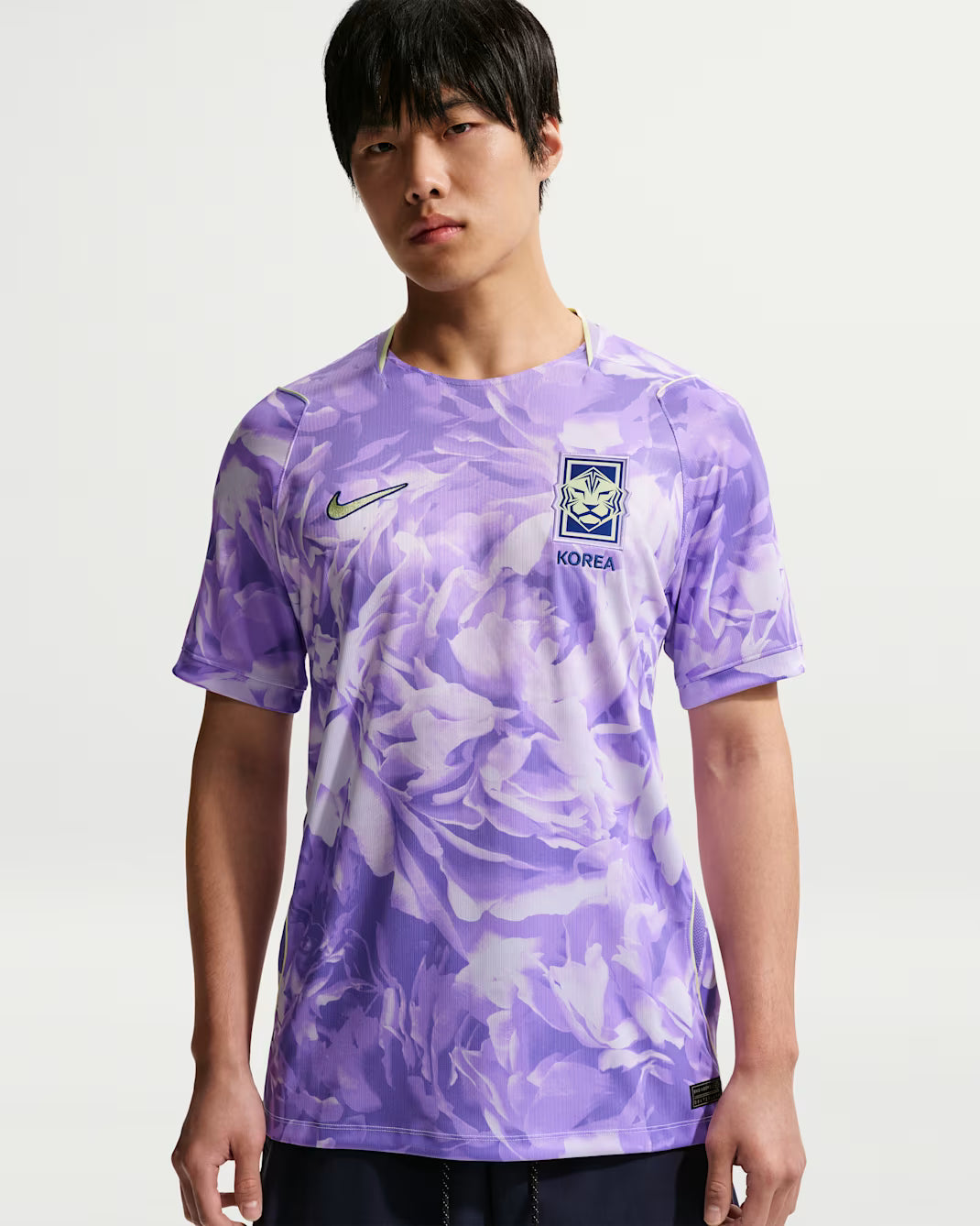 Nike Korea Away Men's Soccer Jersey 2026 - Space Purple/Amethyst Tint/Global Blue/Light Liquid Lime