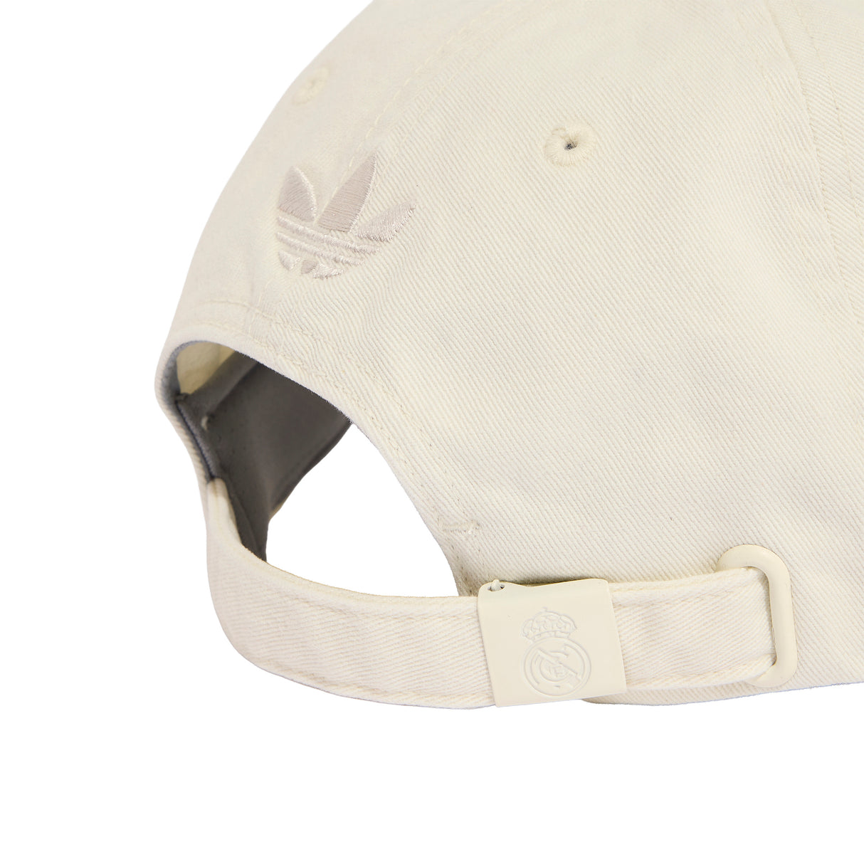 adidas Real Madrid Dad Soccer Cap - Ivory