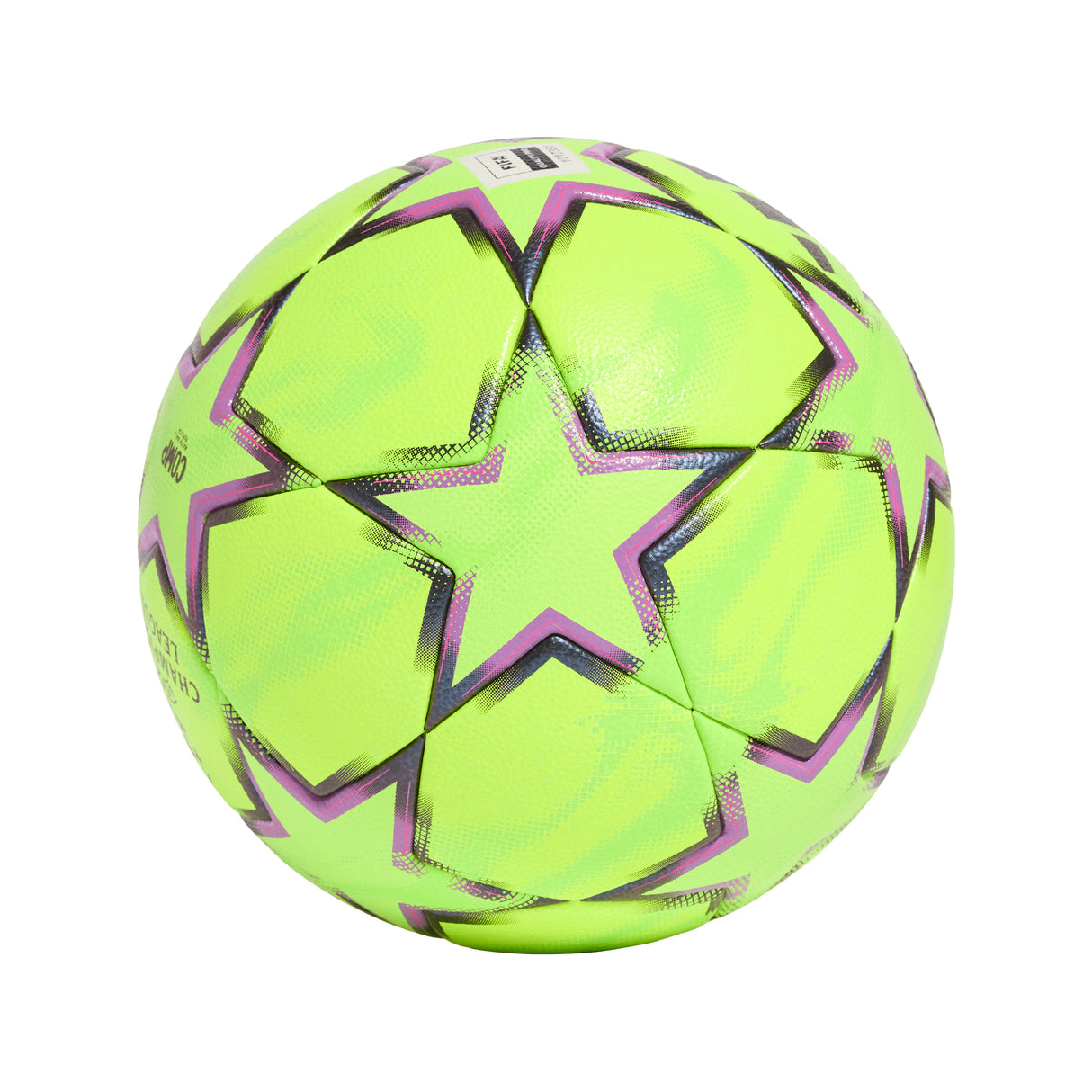 adidas UEFA Champions League Competition Winter Soccer Ball 26/27 - Lemon/Purple/Pink
