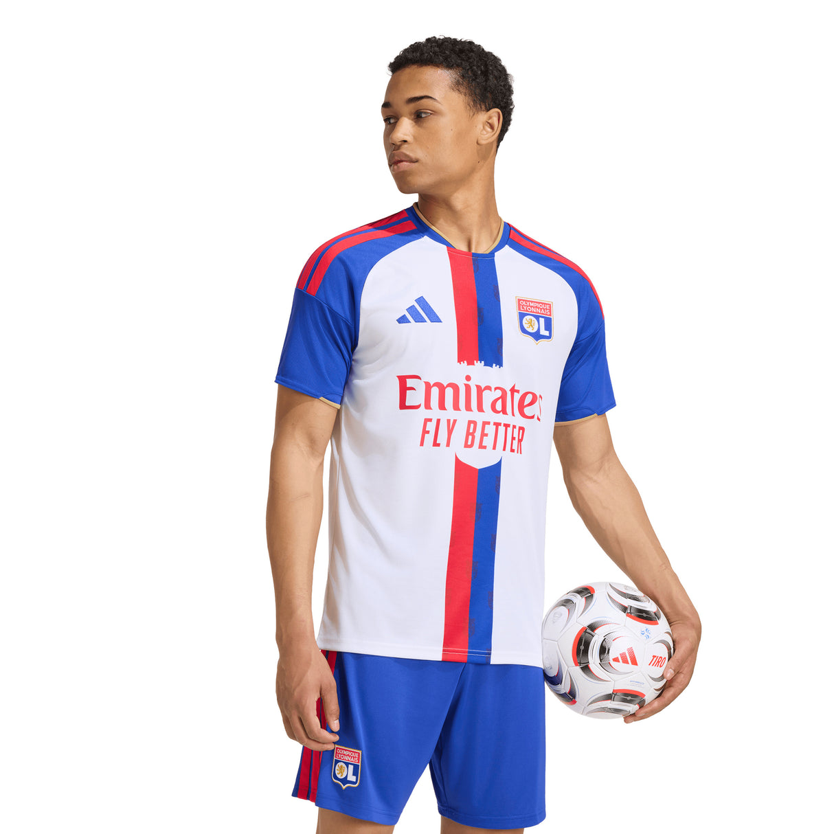 Camiseta de Fútbol adidas Olympique de Lyon Local para Hombre 26/27 - Blanca