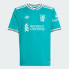 adidas Liverpool FC Third Youth Soccer Jersey 25/26 - Green