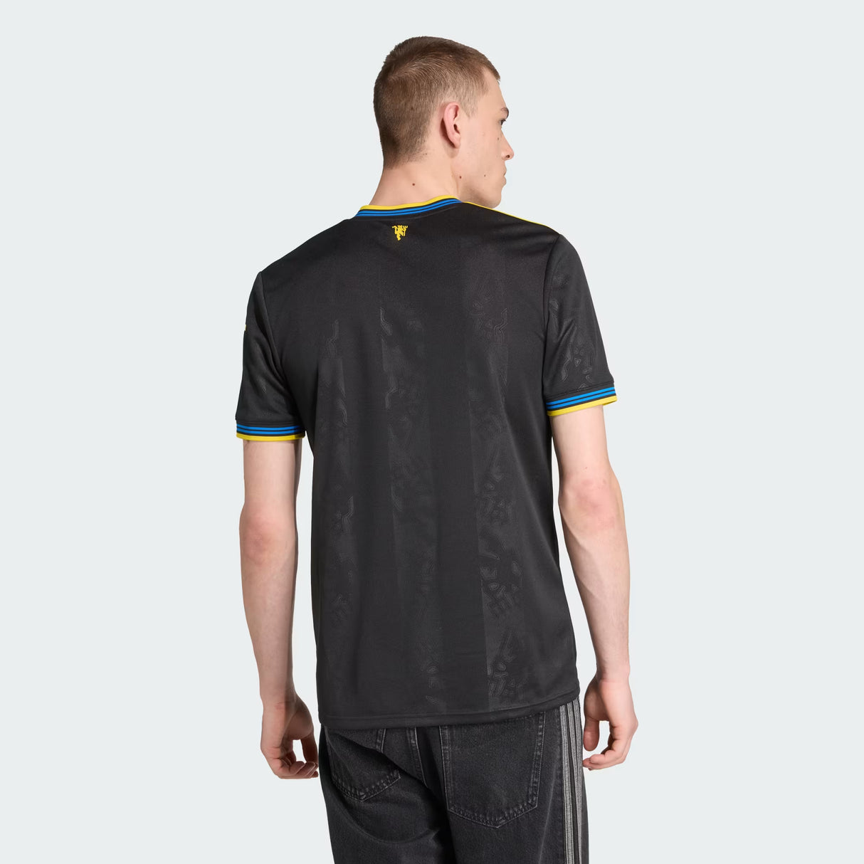 adidas Men's Manchester United Third Jersey 25/26 Black