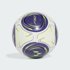 adidas Messi Mini Soccer Ball - White/Blue/Lucid Lime
