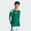 adidas Mexico Home Authentic Long Sleeve Soccer Men's Jersey 26 - Green