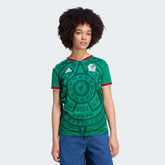 adidas Mexico Home Women's Soccer Jersey 26 - Green