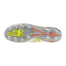 Botas de fútbol para hombre Mizuno Morelia Neo V Beta Pro FG - Blanco/Naranja