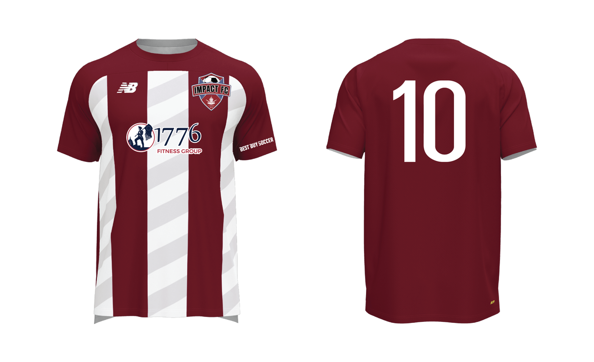 IFC NB Stripe ll Competitive Jersey - Red/Grey $54.00
