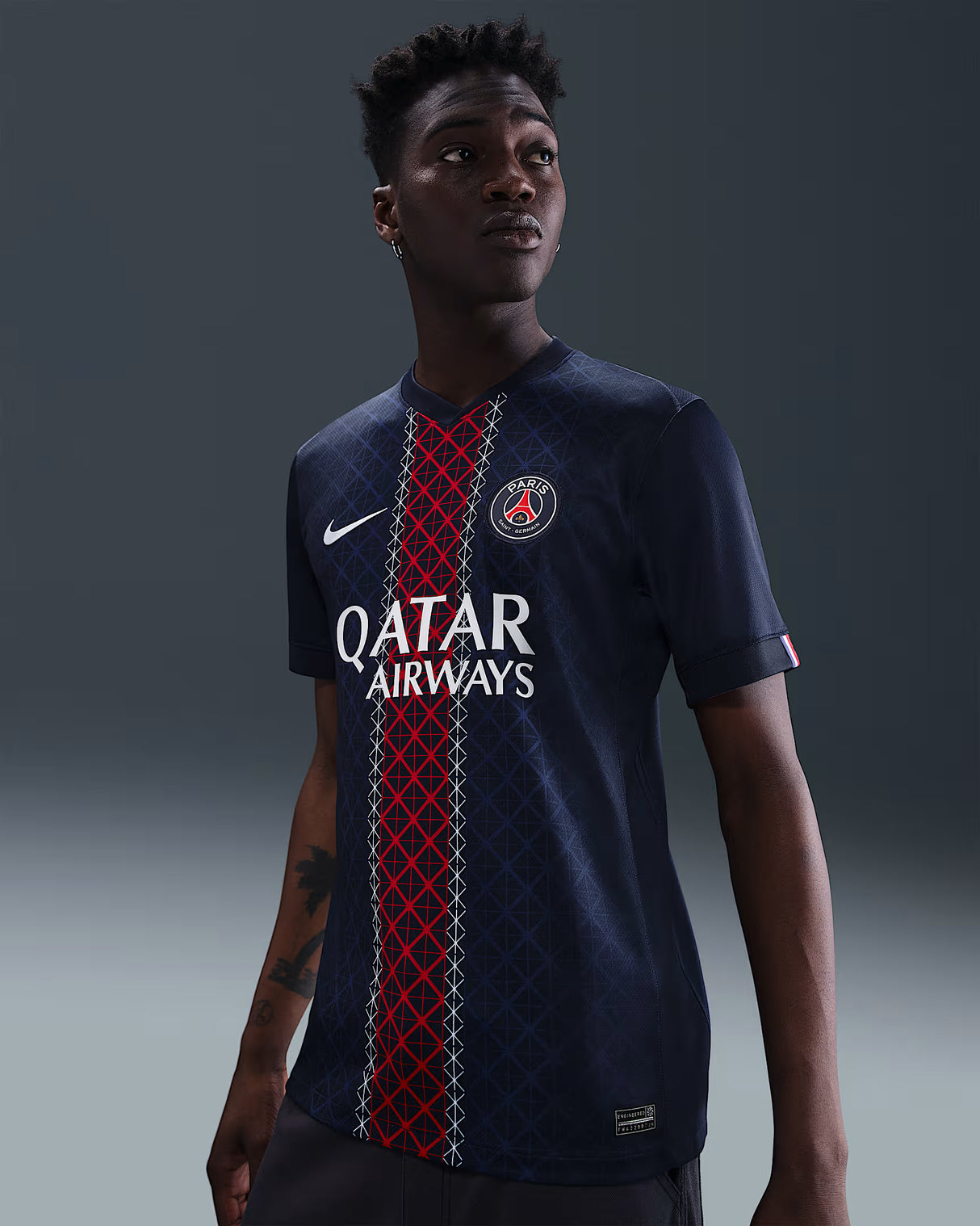 Nike Paris Saint-Germain 2025/26 Stadium Home - Midnight Navy/Midnight Navy/White