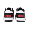 PUMA Rebound Layup Lo Little Kid's Shoes - White/High Risk Red/Black