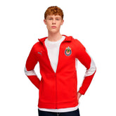 PUMA Chivas Evostripe Hooded Men's Soccer Jacket - Red/White