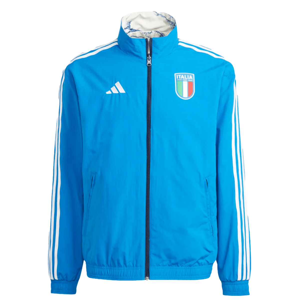 adidas Italy Anthem Jacket 23 Blue