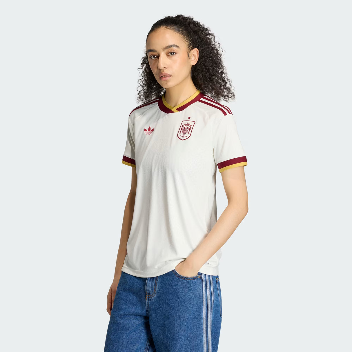 adidas Spain Away Women's Soccer Jersey 2026 - White