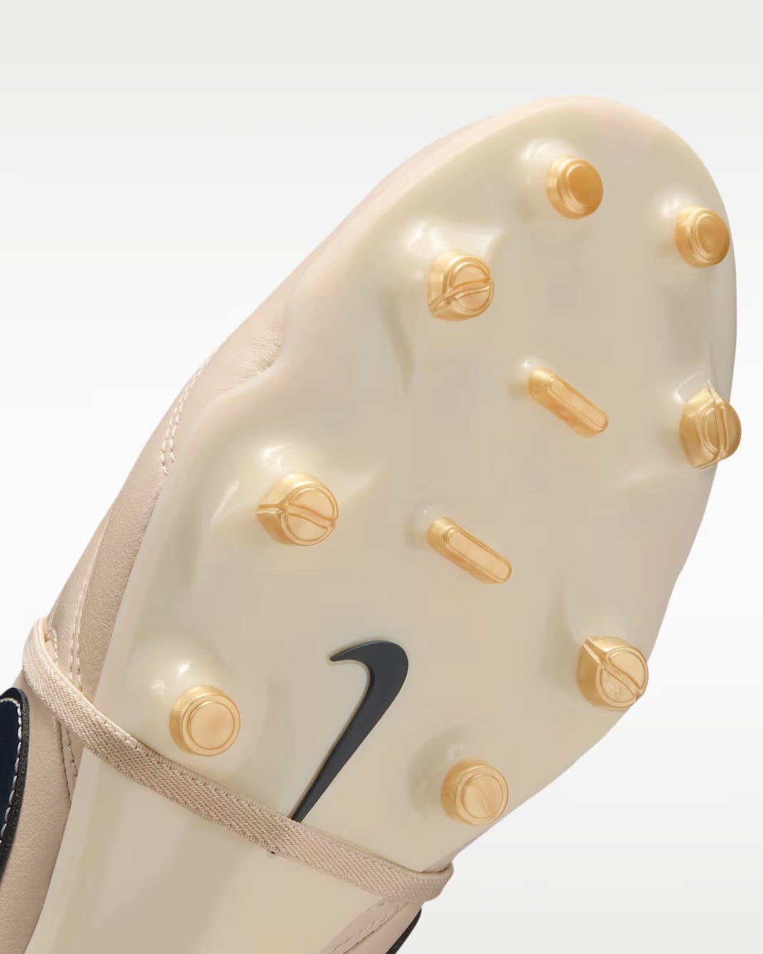 Nike Men's Tiempo Ligera Pro FG Soccer Cleats - Pearl White/Dark Obsidian
