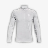 Sudadera con capucha y cremallera de 1/4 Tech de Under Armour, color blanco