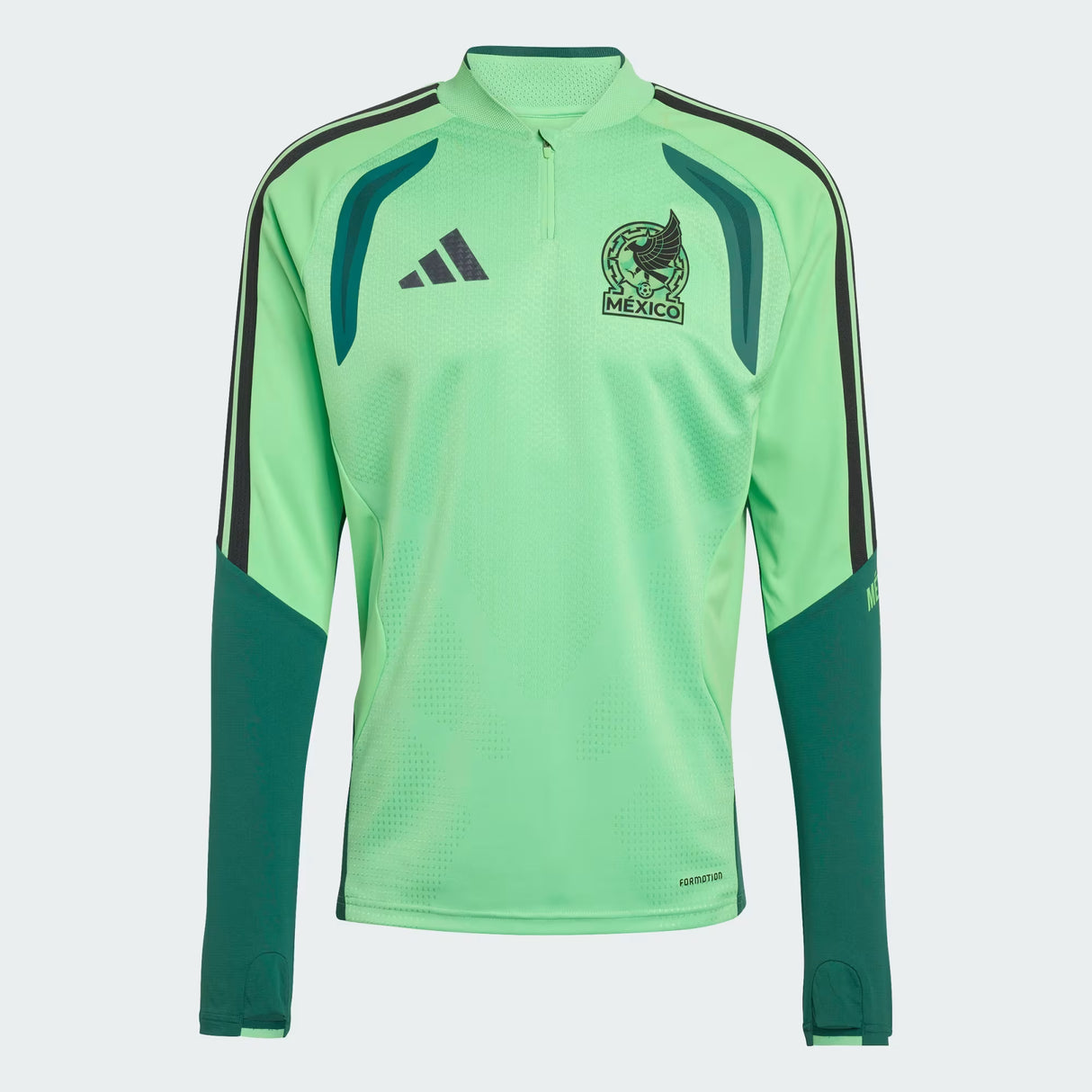 adidas Mexico 26 Tiro Pro Training Top Men's Soccer Jackets - Green