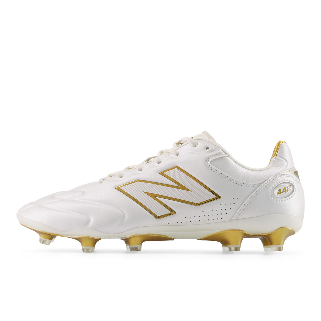 New Balance 442 Elite V3 FG Men's Soccer Cleats - Sea Salt Multicolor