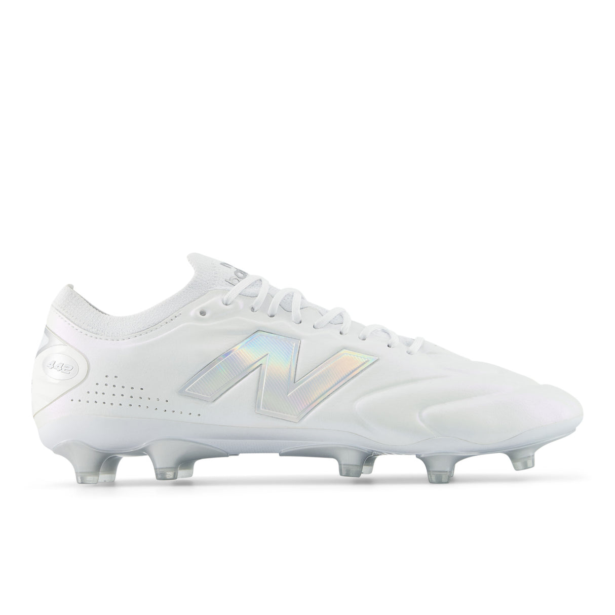 Tacos de fútbol New Balance 442 Elite Knit V3 FG para hombre - Blanco