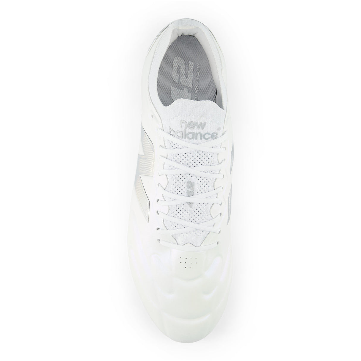 Tacos de fútbol New Balance 442 Elite Knit V3 FG para hombre - Blanco