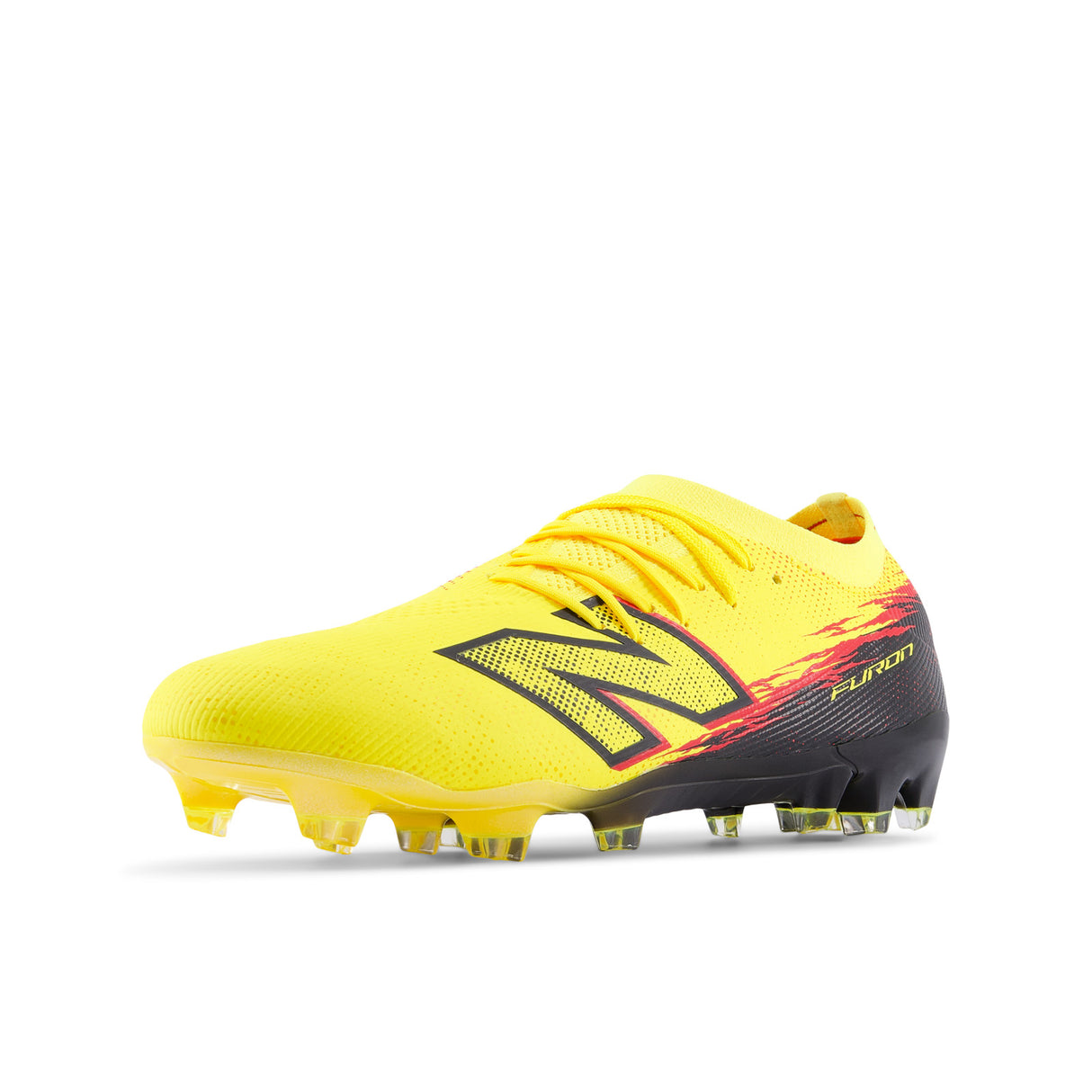 New Balance Furon Elite V8 FG Firm Ground Men's Soccer Cleats - Punch Yellow