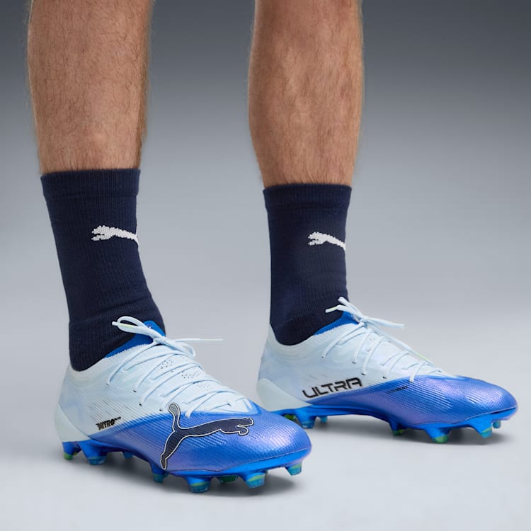 PUMA Ultra Nitro 7 Ultimate FG Firm Ground Men's Soccer Cleats - Blue/Black