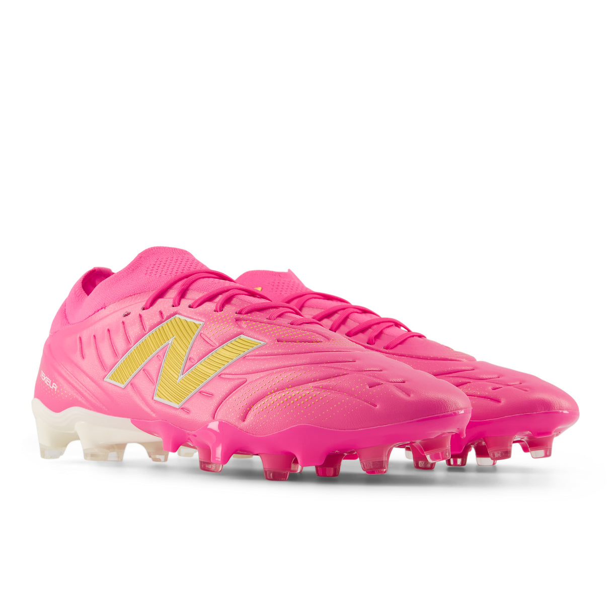 New Balance Tekela Pro Low V5 FG Firm Ground Men's Soccer Cleats - Pink Heat