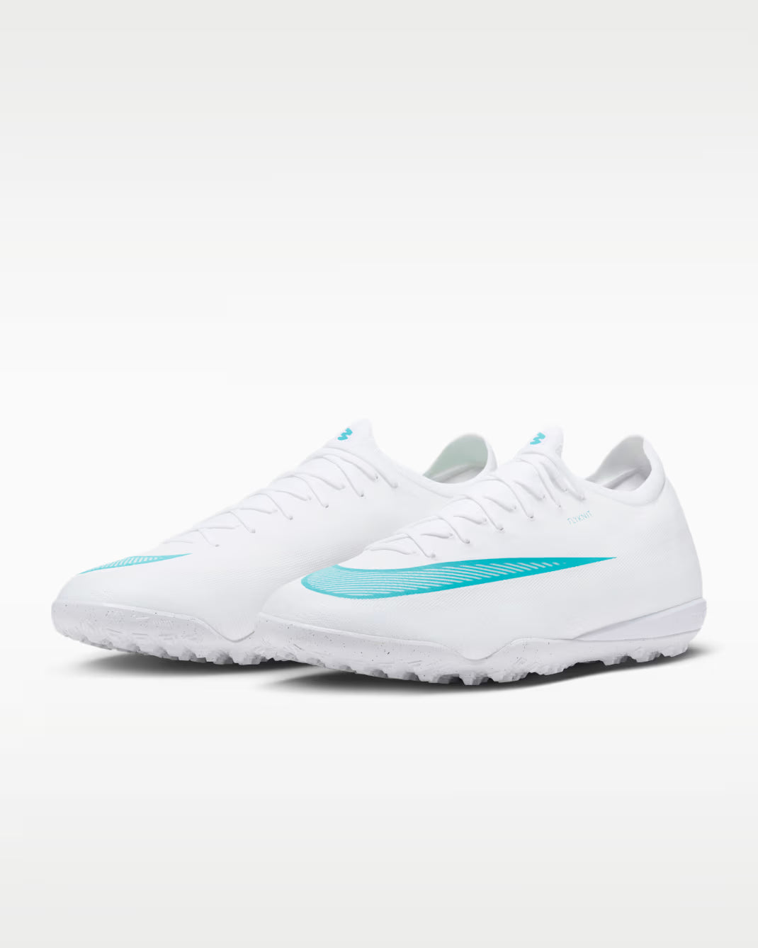 Nike Mercurial Vapor 17 Pro Turf Men's Soccer Cleats - White/Dusty Cactus