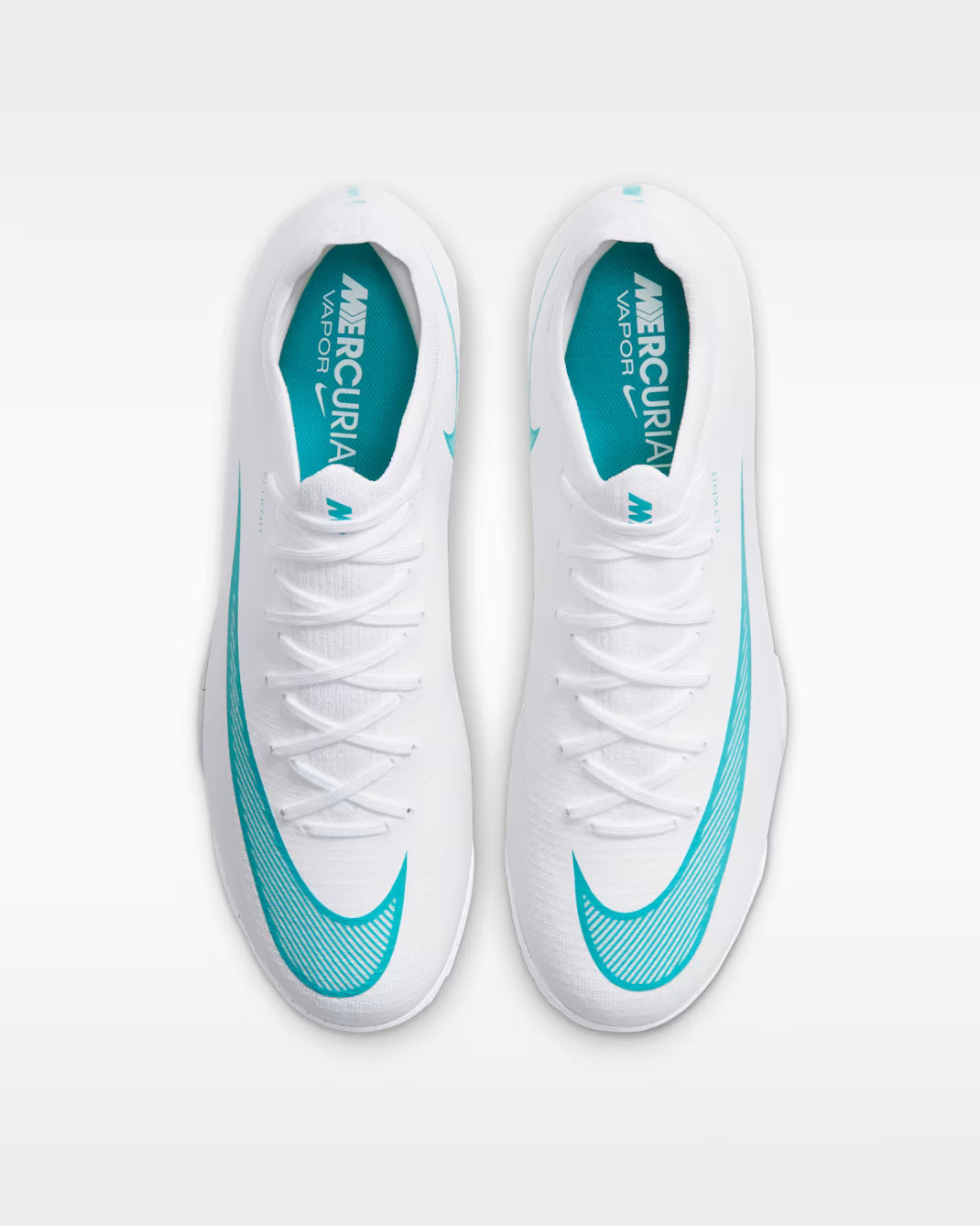 Nike Mercurial Vapor 17 Pro Turf Men's Soccer Cleats - White/Dusty Cactus