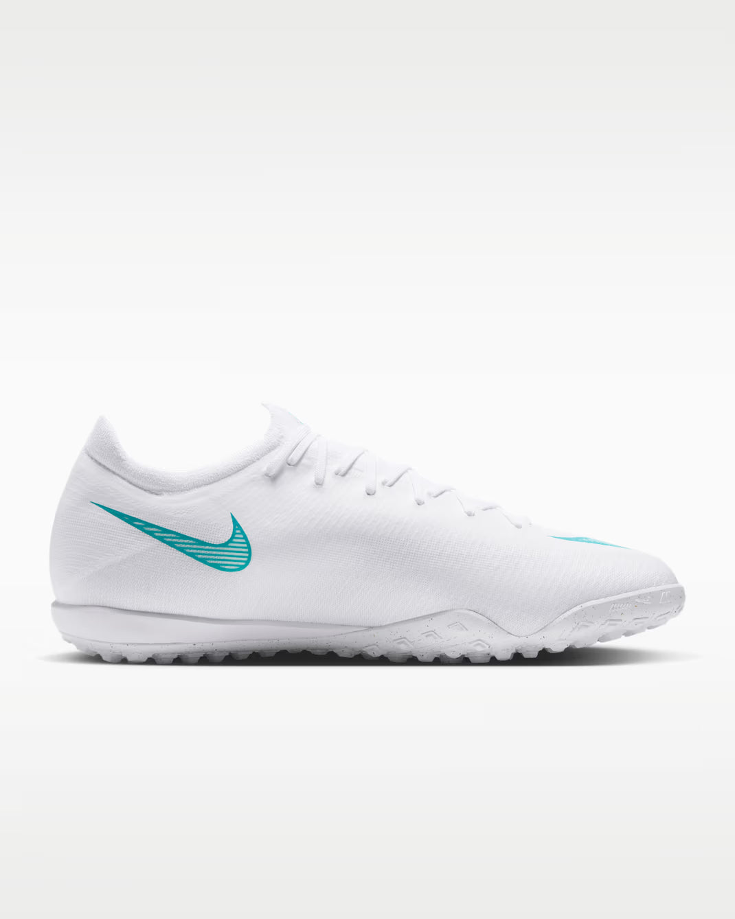 Nike Mercurial Vapor 17 Pro Turf Men's Soccer Cleats - White/Dusty Cactus