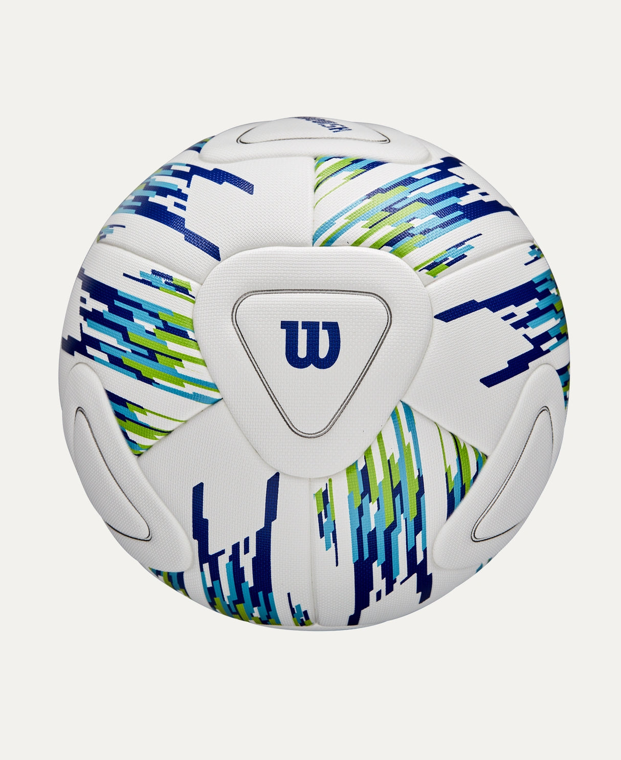Wilson NCAA Vanquish Match Soccer Ball - White/Blue/Green