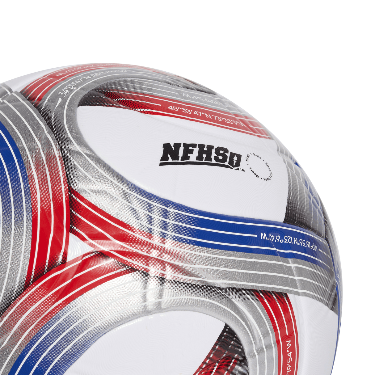 adidas 2026 Major League Soccer League NFHS Ball - White/Royal Blue/Red/Silver - Best Buy Soccer