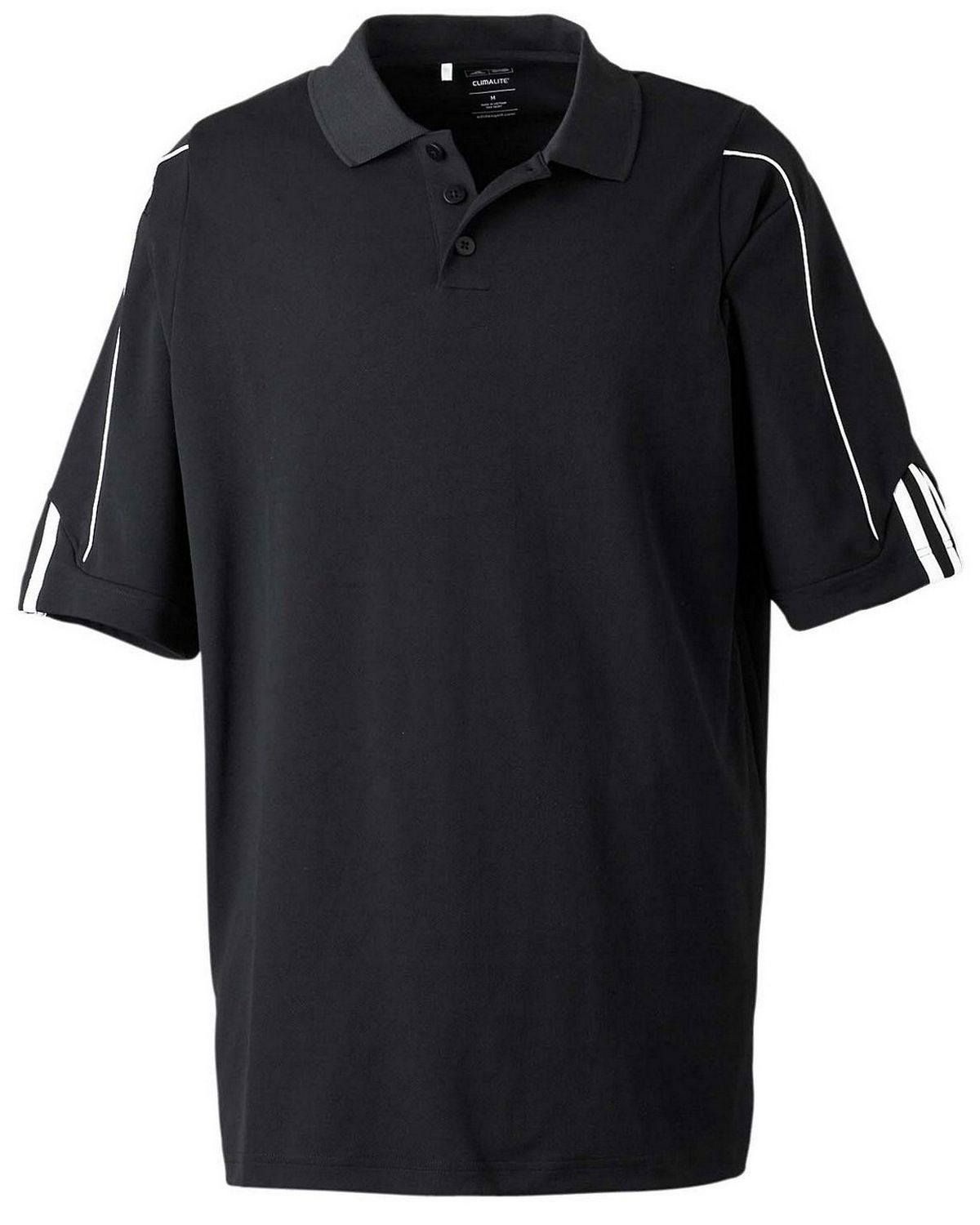 adidas 76 Golf ClimaLite 3 - Stripes Cuff Polo Shirt - Best Buy Soccer