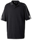 adidas 76 Golf ClimaLite 3 - Stripes Cuff Polo Shirt - Best Buy Soccer