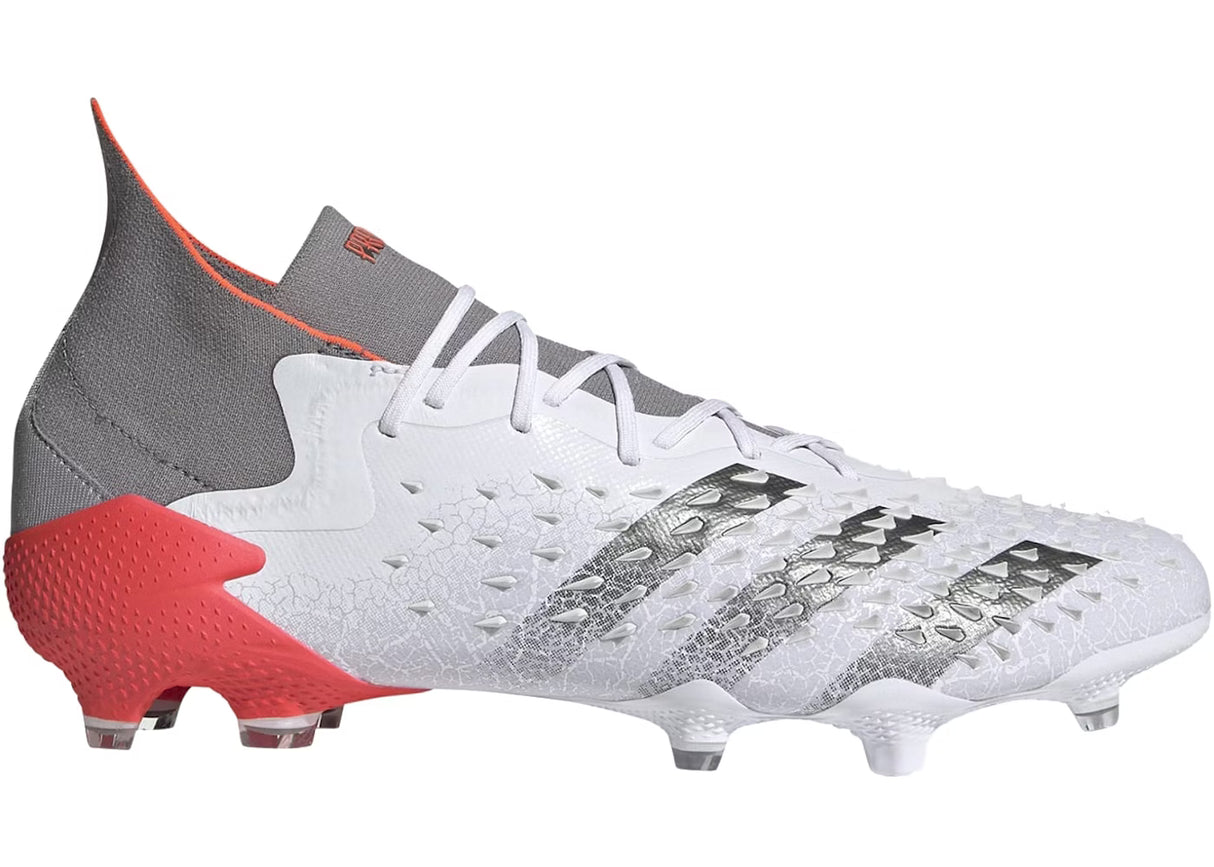 Zapatillas de fútbol adidas Predator Freak 1 Firm Ground Blancas