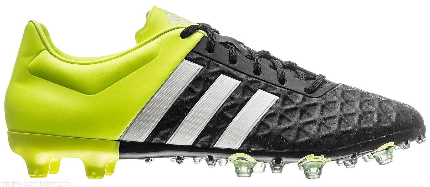 adidas Ace 15.2 FG/AG Black/White/Y - Best Buy Soccer