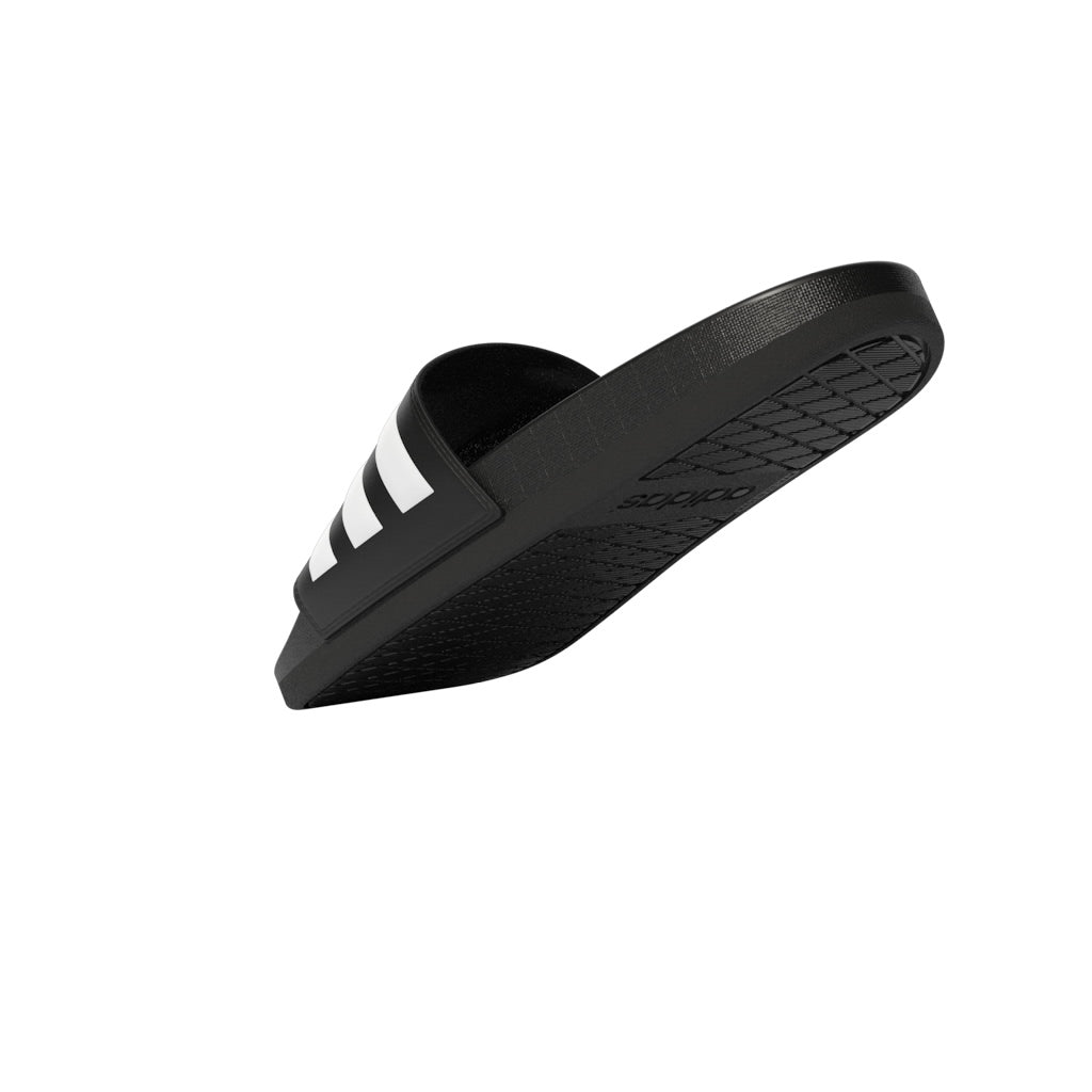 adidas Adilette Comfort Slides Black/White - Best Buy Soccer