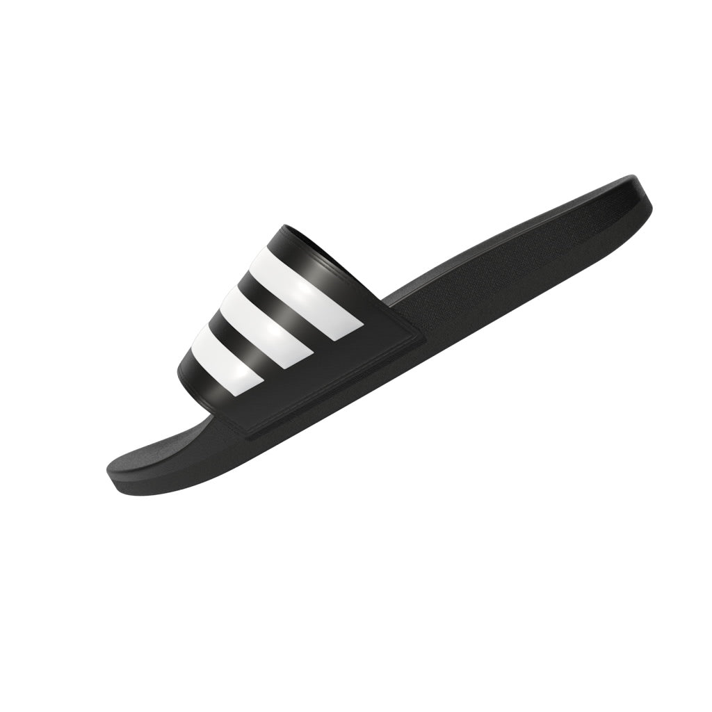 adidas Adilette Comfort Slides Black/White - Best Buy Soccer