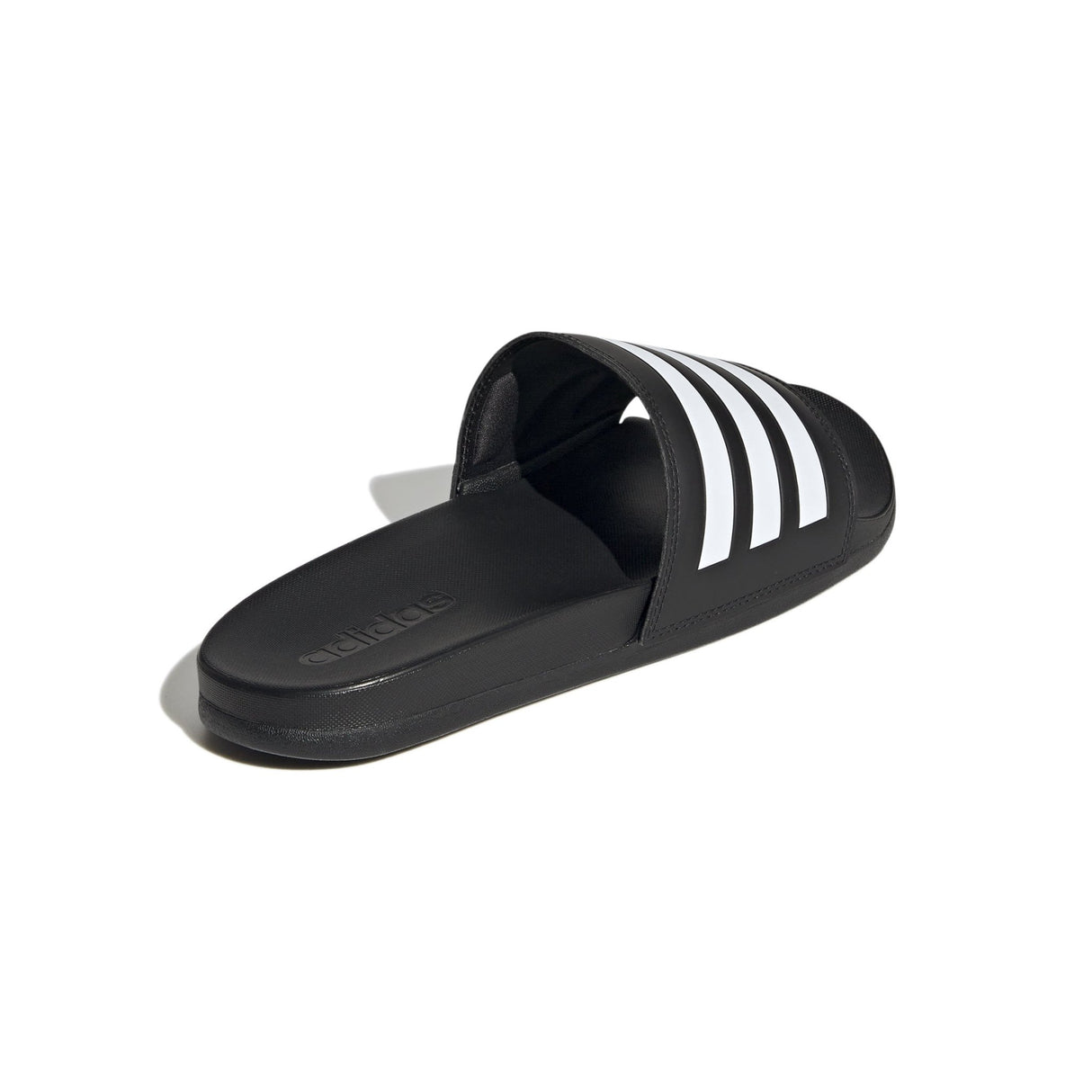 adidas Adilette Comfort Slides Black/White - Best Buy Soccer