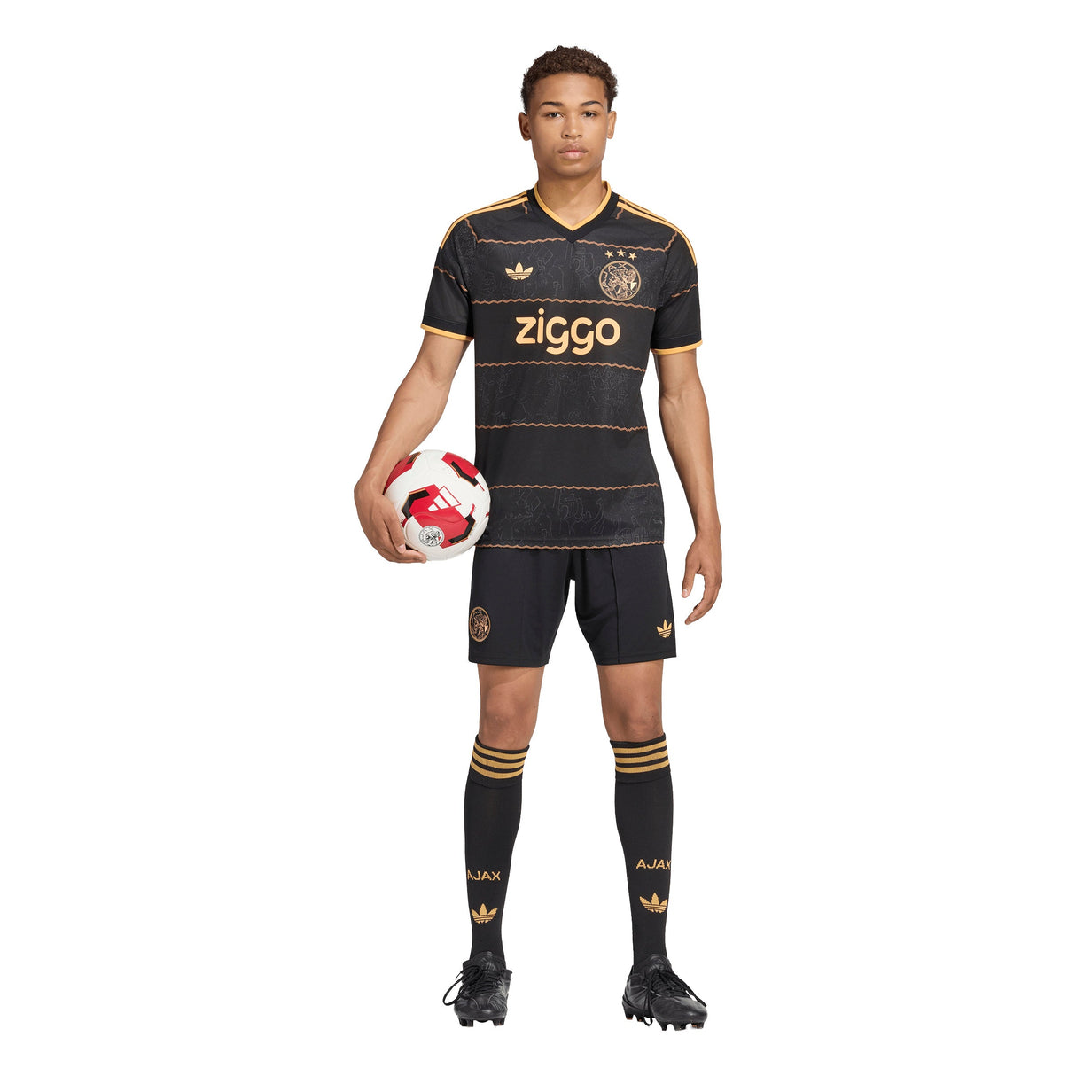 adidas Ajax Amsterdam Away Men's Soccer Jersey 26/27 - Black - Best Buy Soccer