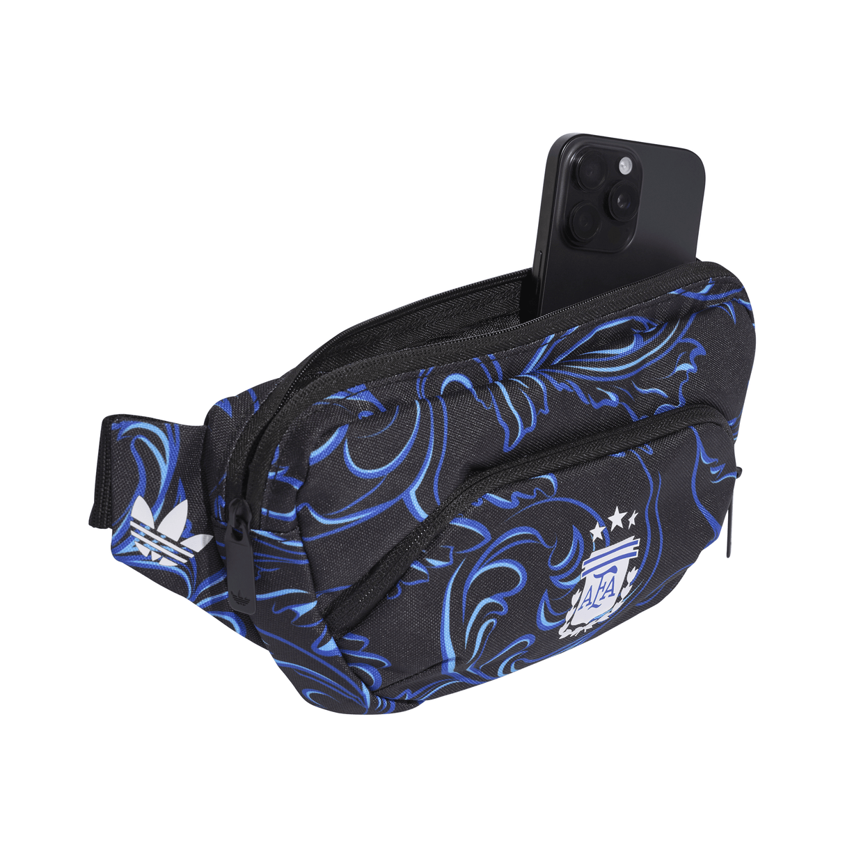 adidas Argentina 2026 Soccer Waistbag - Black/Blue - Best Buy Soccer