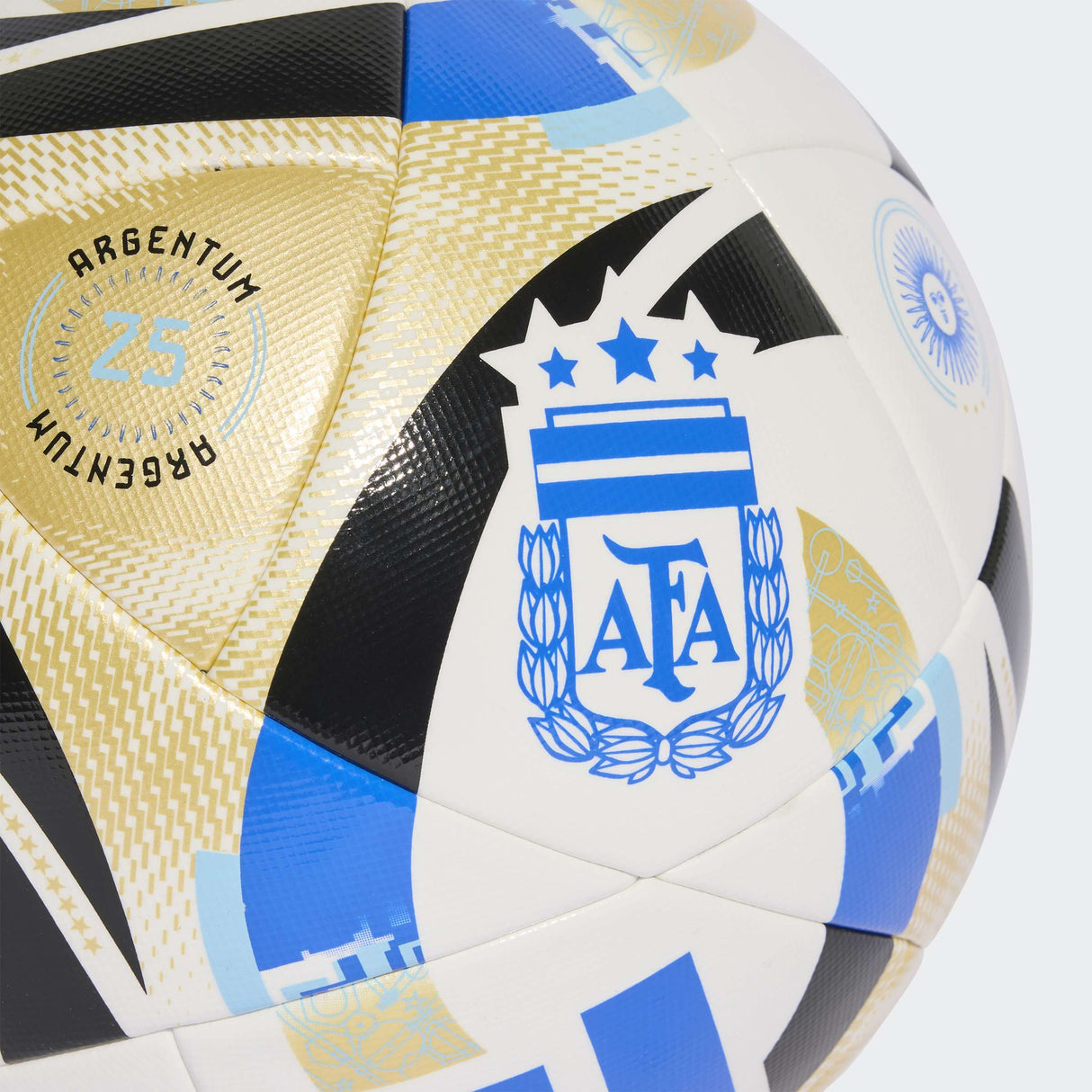 adidas Argentina 25 Competition Soccer Ball - White/Blue - Best Buy Soccer